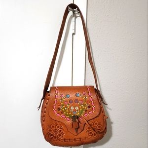 Mexican leather purse